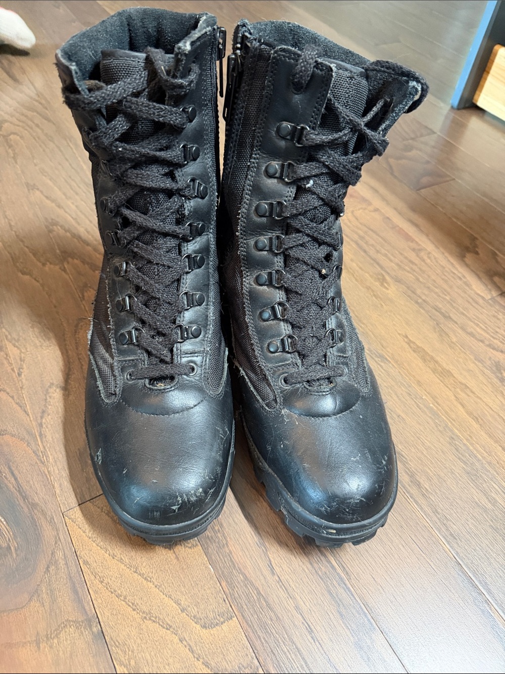 Corcoran Side-Zip Steel Toe Combat Boots